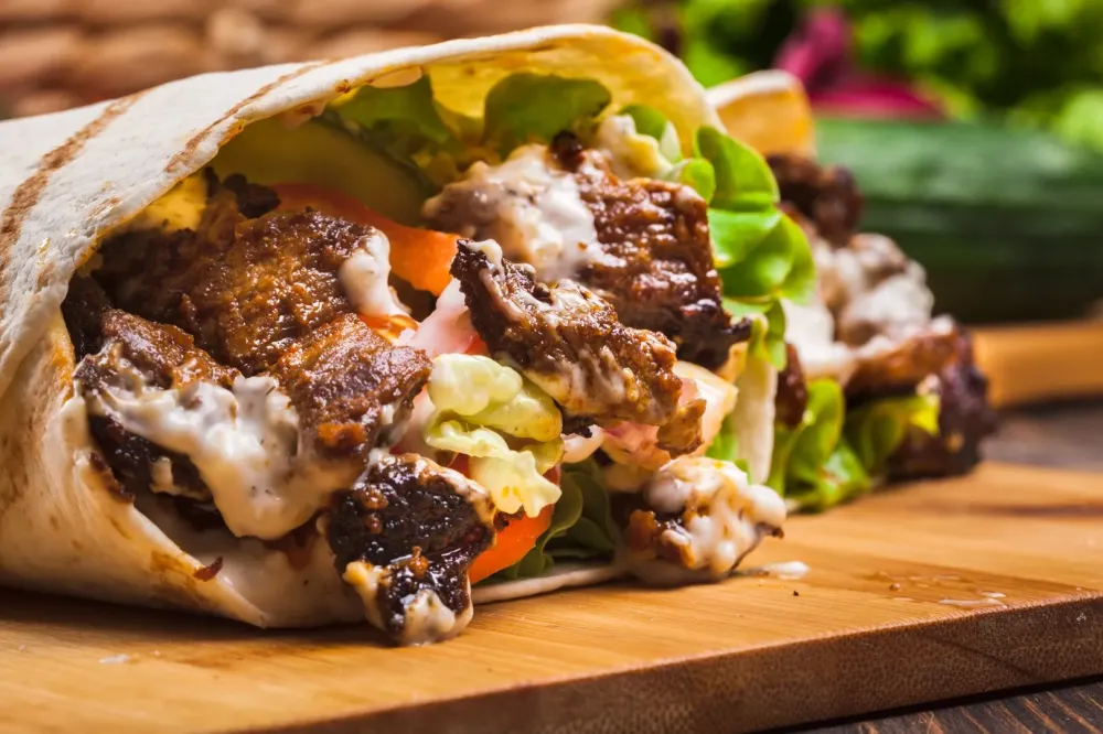kebab roulé